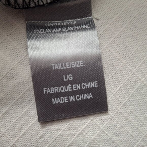 Plus Palazzo Wide Leg Jumpsuit, LG Stretch, Plaid Geometric, Slip On, New w Tags - Picture 16 of 16